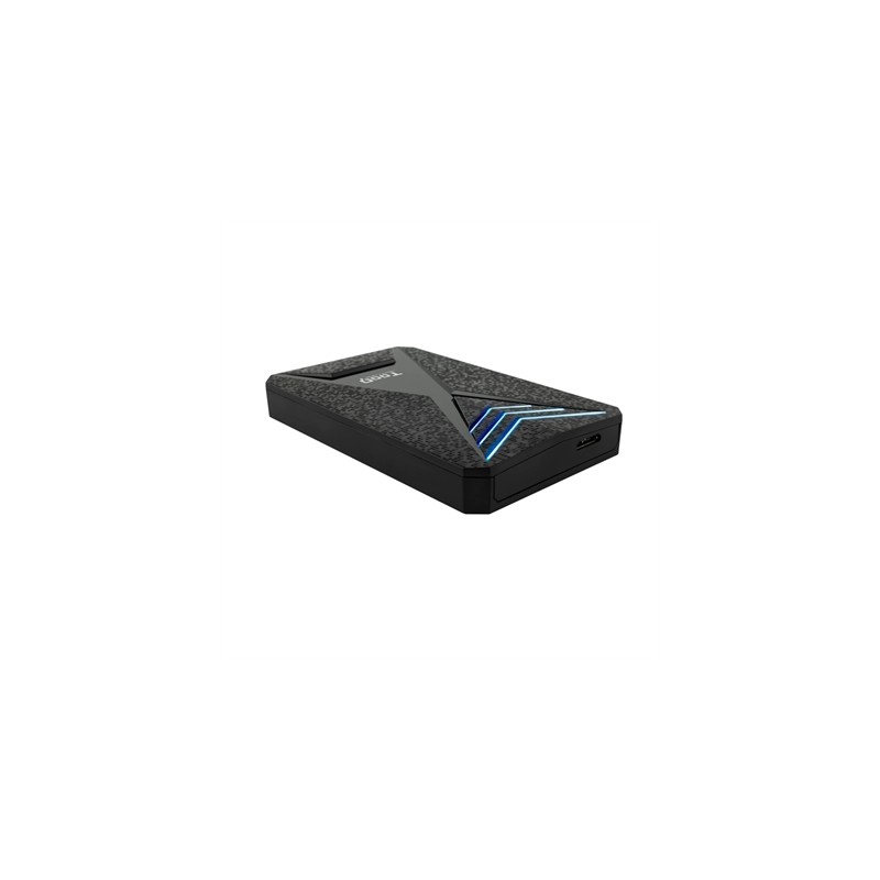 Caja Externa Gaming para Disco Duro de 2-5" TooQ TQE-2550BL- USB 3-1- Sin tornillos