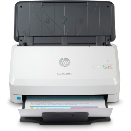 EscÃ¡ner Documental HP ScanJet Pro 2000 S2 con Alimentador de Documentos ADF- Doble cara