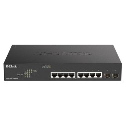 Switch D-Link DGS-1100-10MPV2 10 Puertos- RJ-45 Gigabit 10-100-1000 PoE- SFP