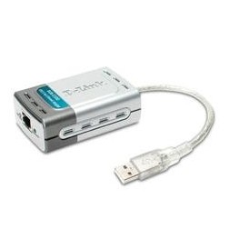 Adaptador USB - RJ45 D-Link DUB-E100- 100Mbps