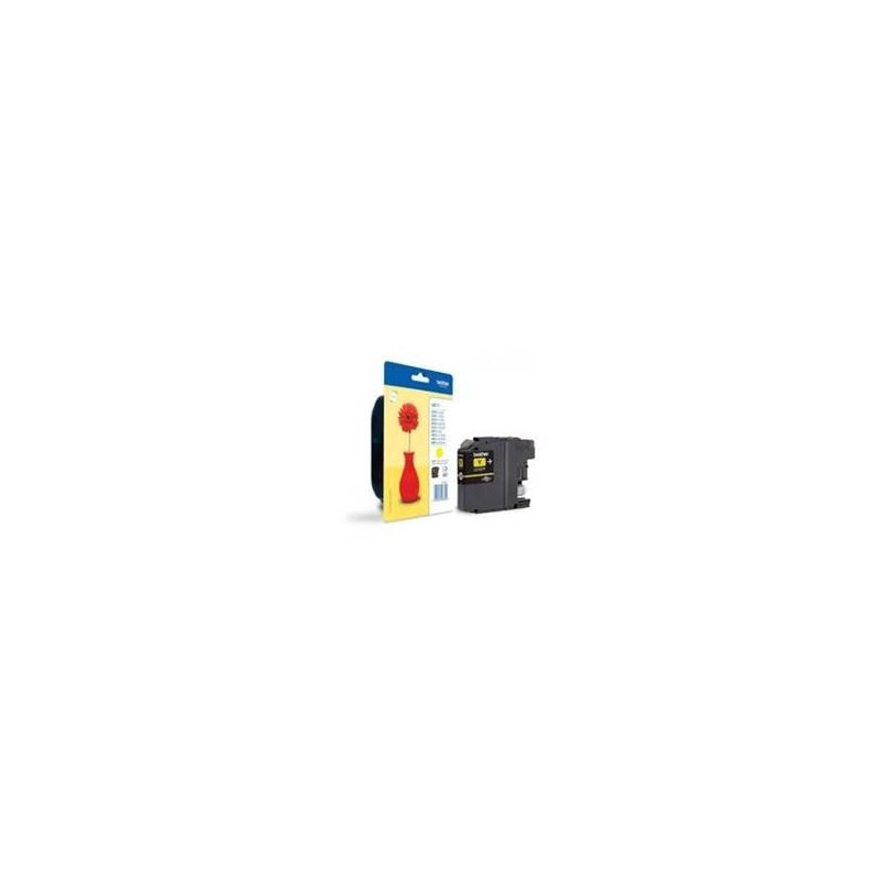 Cartucho de Tinta Original Brother LC-121YBP- Amarillo