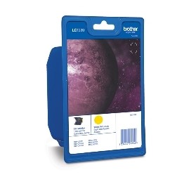 Cartucho tinta brother lc1220ybp amarillo 300