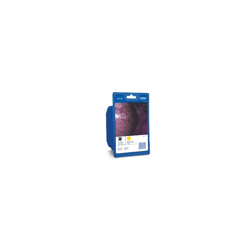 Cartucho tinta brother lc1220ybp amarillo 300