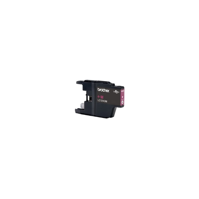 Cartucho tinta brother lc1240mbp magenta 600