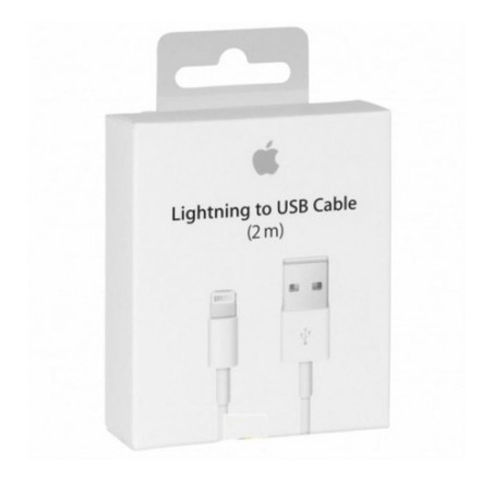 Cable de Carga Apple MD819ZM-A de conector Lightning a USB- 2m