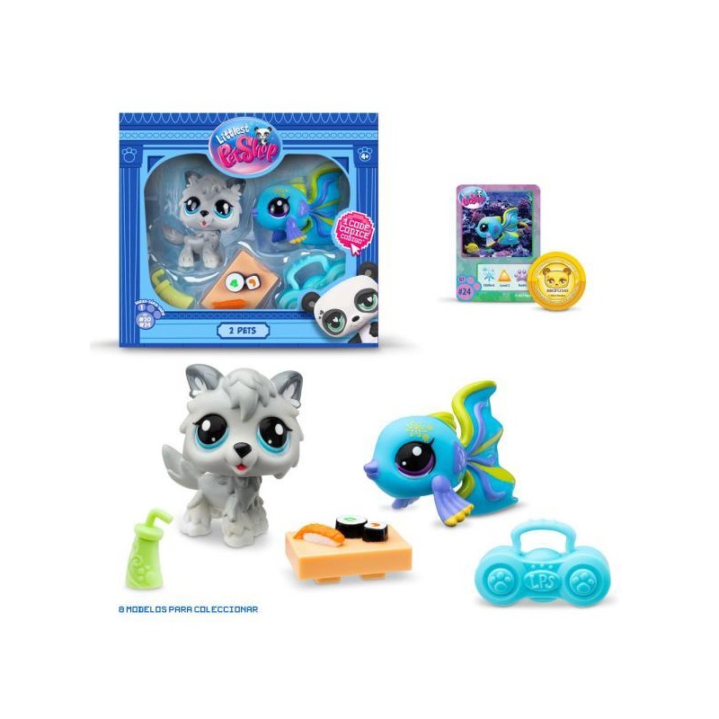 Mascotas little pet shop pack 2