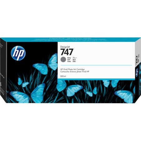 Cartucho tinta hp gris 747 300