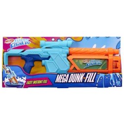Pistola hasbro nerf super soaker mega