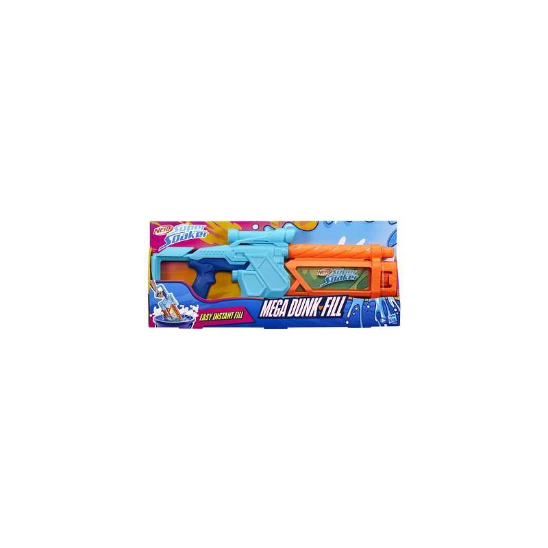 Pistola hasbro nerf super soaker mega