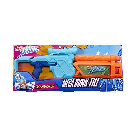 Pistola hasbro nerf super soaker mega