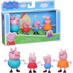 Set 4 figuras peppa pig y