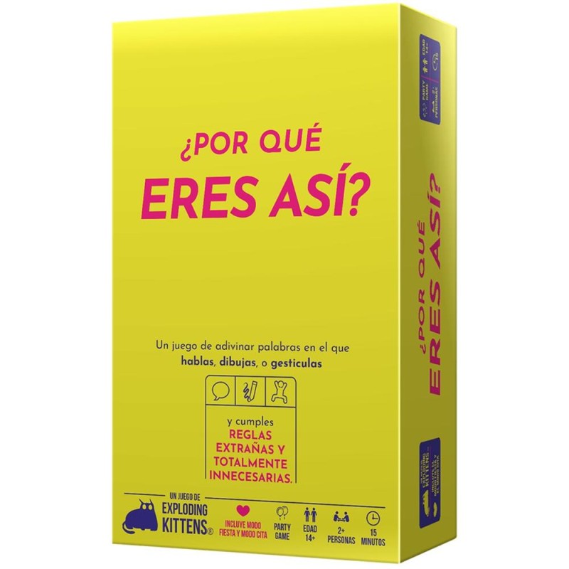 Juego mesa ¿por qué eres así?