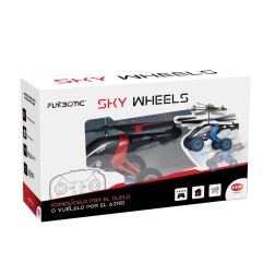 Helicoptero radio control flybotic sky wheels
