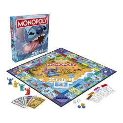 Juego mesa monopoly stitch