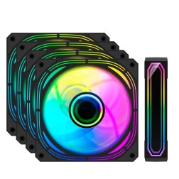 Ventilador caja coolbox infinity pro argb