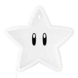 Luz neon pared paladone super mario