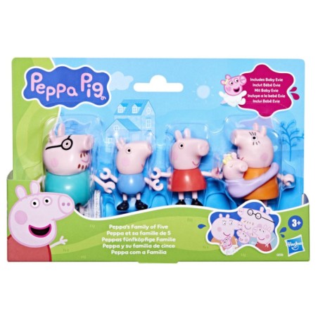 Pepa pig peppas family pack 5