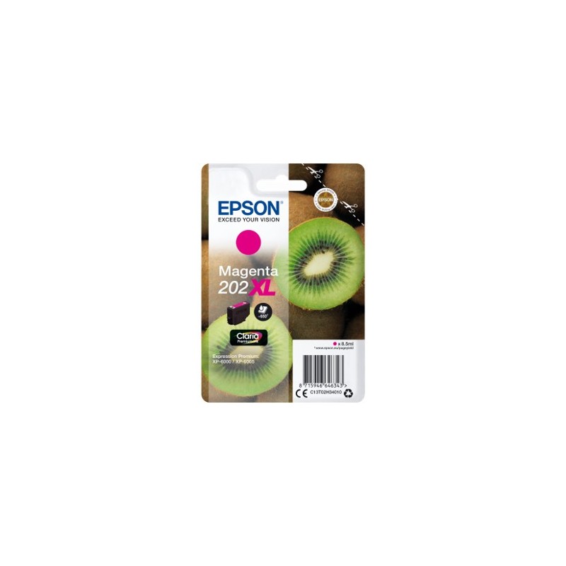 Cartucho tinta epson c13t02h34010 singlepack magenta