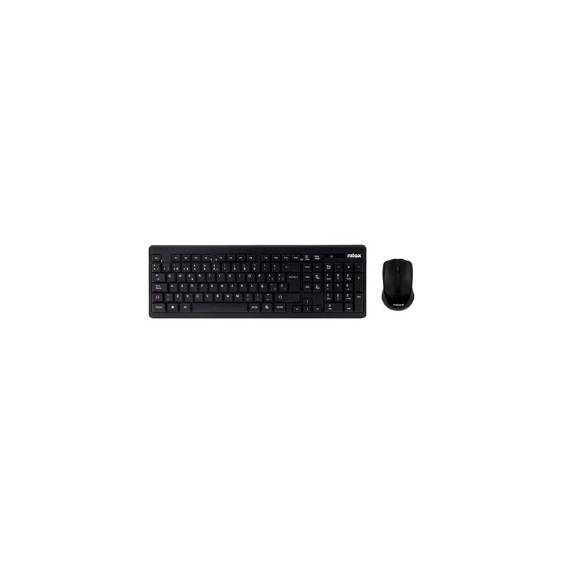 Kit teclado + mouse raton nilox