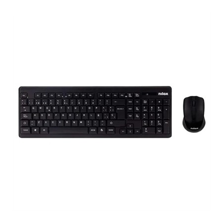 Kit teclado + mouse raton nilox