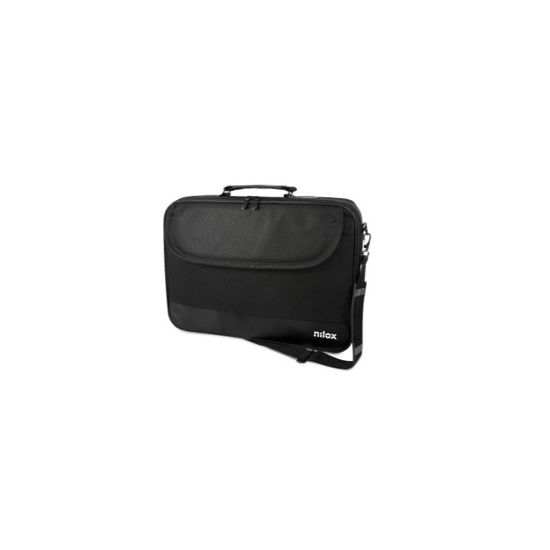 Maletin nilox duro portatil 15-6 pulgadas negro