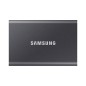 Disco Externo SSD Samsung Portable T7 2TB- USB 3-2- Gris