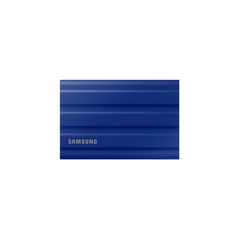 Disco Externo SSD Samsung Portable T7 Shield 2TB- USB 3-2- Azul