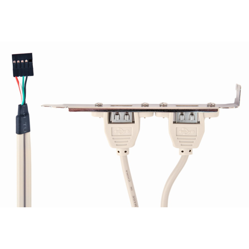 SLOT BRACKET GEMBIRD 2x USB