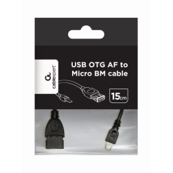 CABLE USB GEMBIRD A MICRO USB HEMBRA MACHO 0,15M