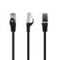 CABLE RED GEMBIRD FTP CAT6 0,5M NEGRO