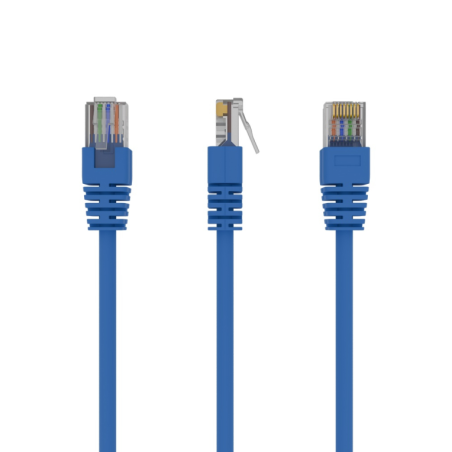 CABLE RED GEMBIRD UTP CAT5E 2M AZUL
