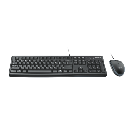 COMBO TECLADO RATON LOGITECH MK120 USB NEGRO