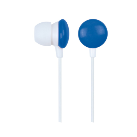 AURICULARES GEMBIRD MHP-EP-001-B AZUL ALAMBRICO JACK 3-5MM
