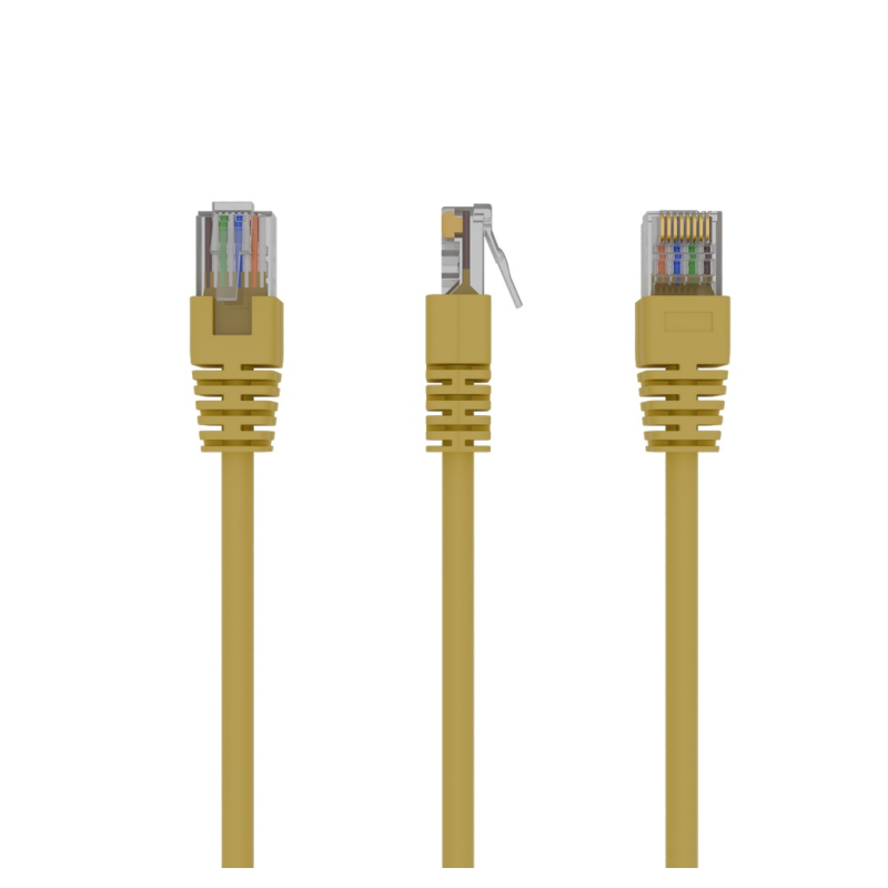 CABLE RED GEMBIRD UTP CAT5E 1M AMARILLO
