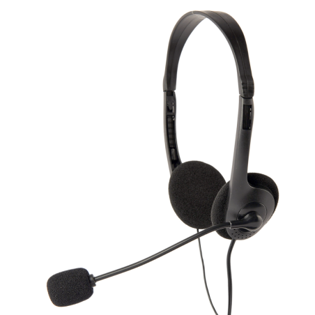 AURICULARES GEMBIRD MICROFONO CONTROL VOL NEGRO ALAMBRICO