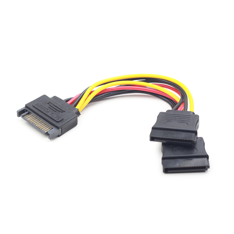 CABLE ALIMENTACION GEMBIRD SATA PLANO 0,15M