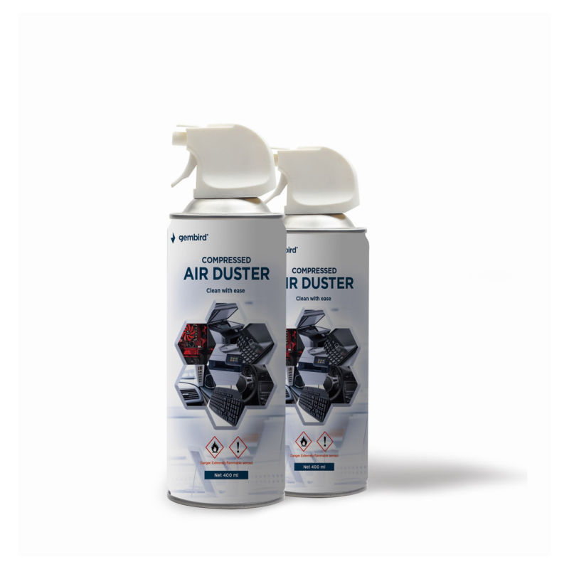 AIRE COMPRIMIDO GEMBIRD 400ML