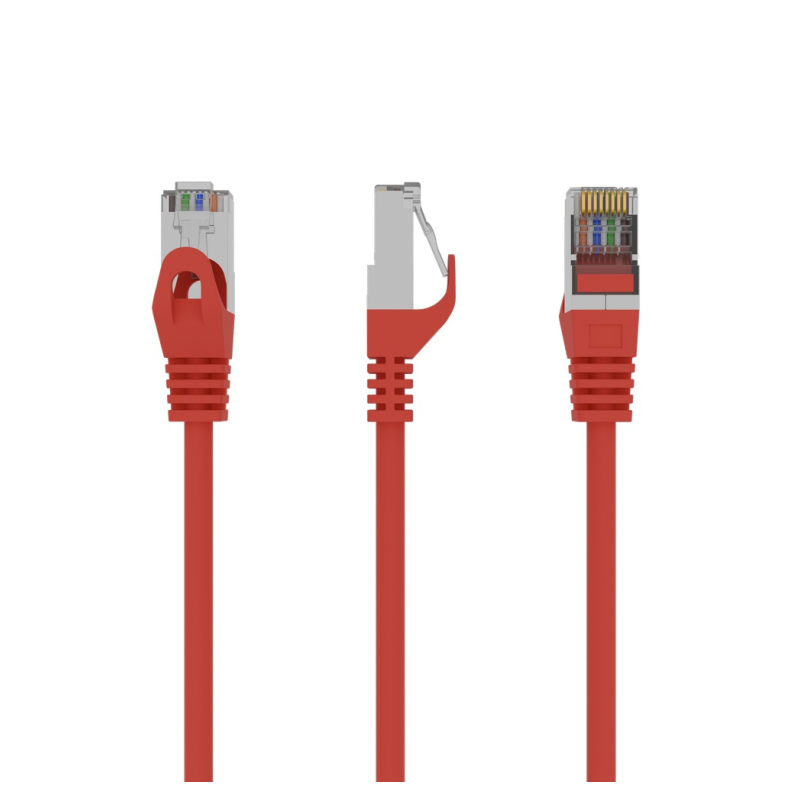 CABLE RED GEMBIRD FTP CAT6 0,5M ROJO