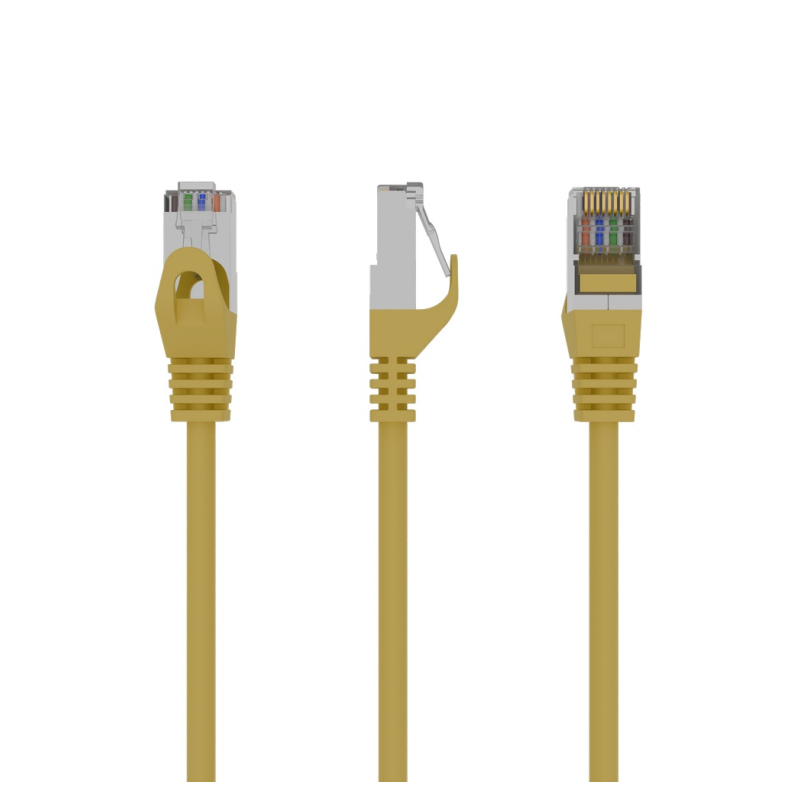 CABLE RED GEMBIRD FTP CAT6 1M AMARILLO