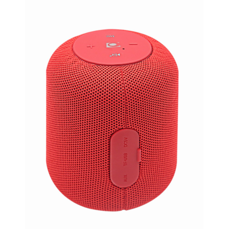ALTAVOZ PORTATIL GEMBIRD 5W BLUETOOTH CON MICRO ROJO