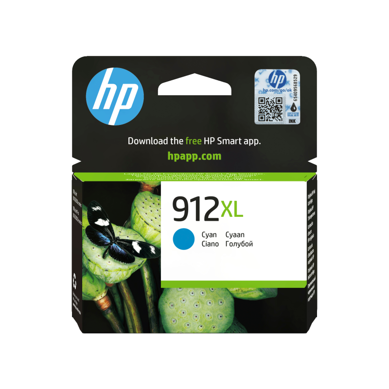 TINTA HP 912 XL CIAN