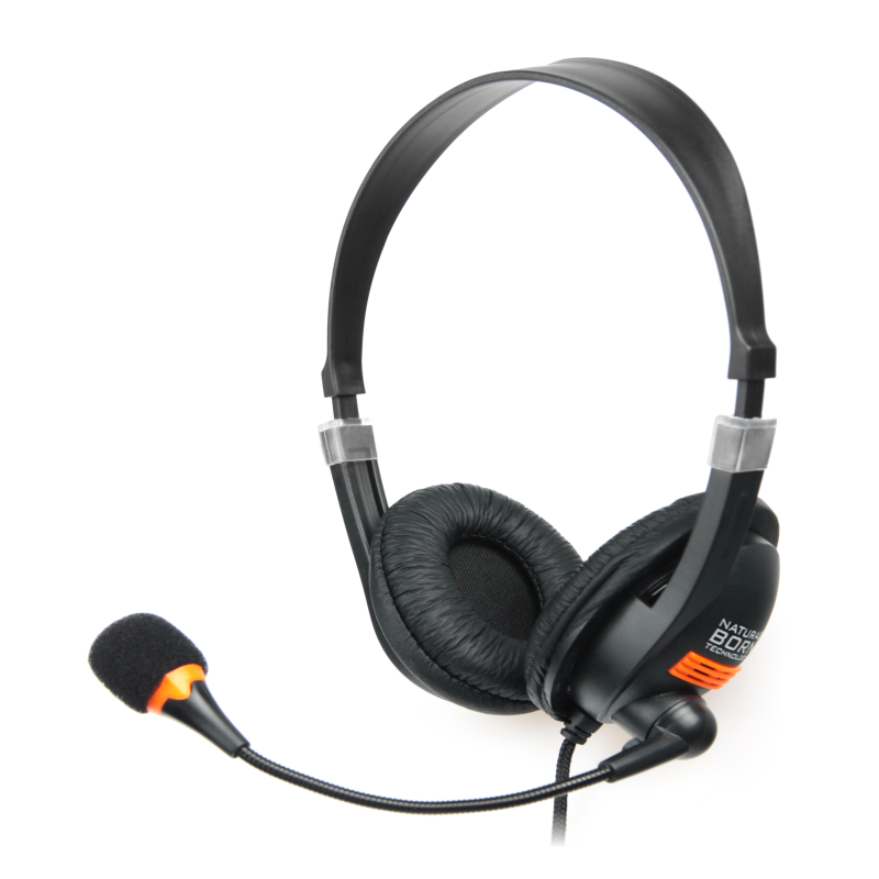 Auriculares natec drone con microfono negros