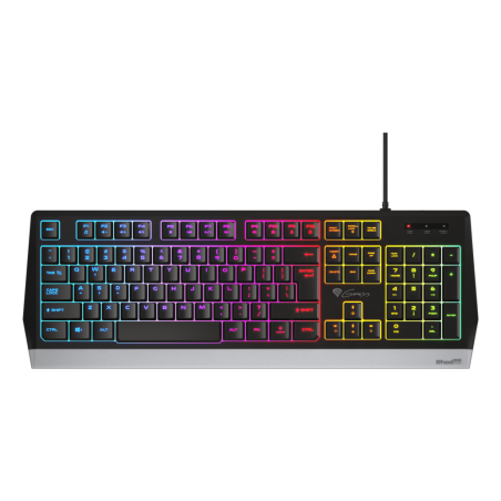 TECLADO GAMING GENESIS RHOD 300 USB RETROILUMINADO NEGRO