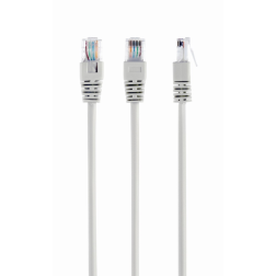 CABLE RED GEMBIRD UTP CAT5E 0,25M GRIS