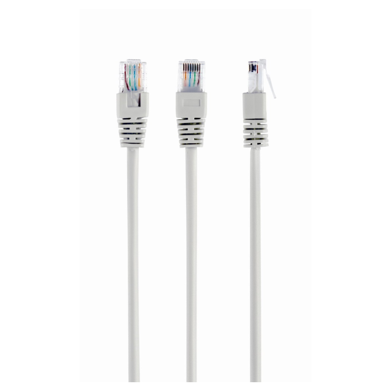 CABLE RED GEMBIRD UTP CAT5E 0,25M GRIS