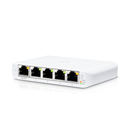 SWITCH UBIQUITI USW-FLEX-MINI UNIFI SWITCH FLEX MINI 5 PUERTOS PACK 3 UND