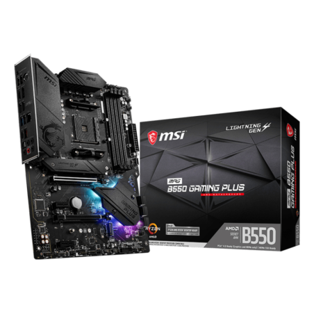 PLACA BASE MSI B550 GAMING PLUS AM4 ATX 4XDDR4