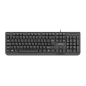 TECLADO NATEC TROUT SLIM USB NEGRO