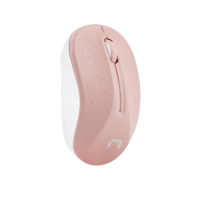 RATON NATEC TOUCAN ROSA-BLANCO RF INALAMBRICO PILAS