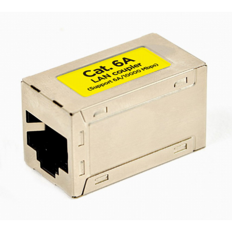 ADAPTADOR GEMBIRD RJ-45 CAT6 HEMBRA HEMBRA IN LINE COUPLER